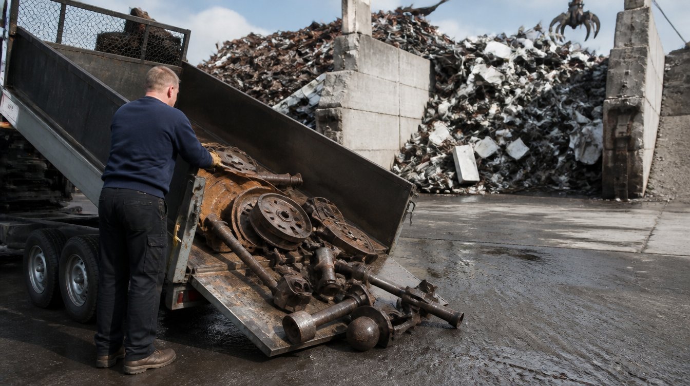 Oud ijzer inleveren: zo werkt het